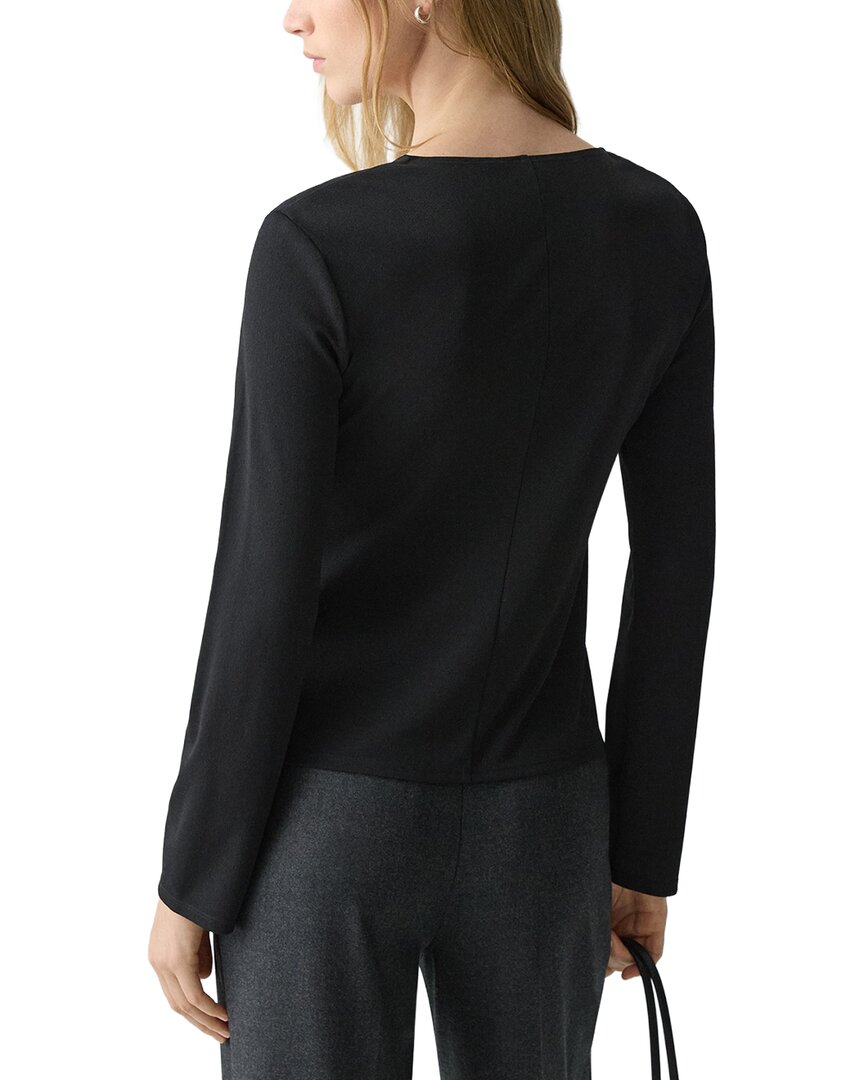 Theory Pleat Top Woven Top