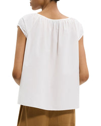 Theory Easy Tie Blouse Woven Top