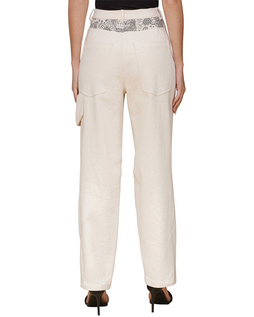Avec Les Filles Mixed Media Carpenter Pant