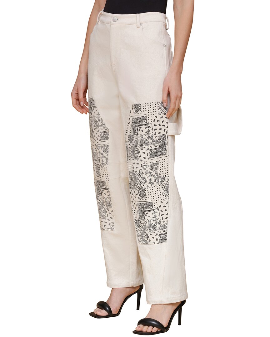 Avec Les Filles Mixed Media Carpenter Pant