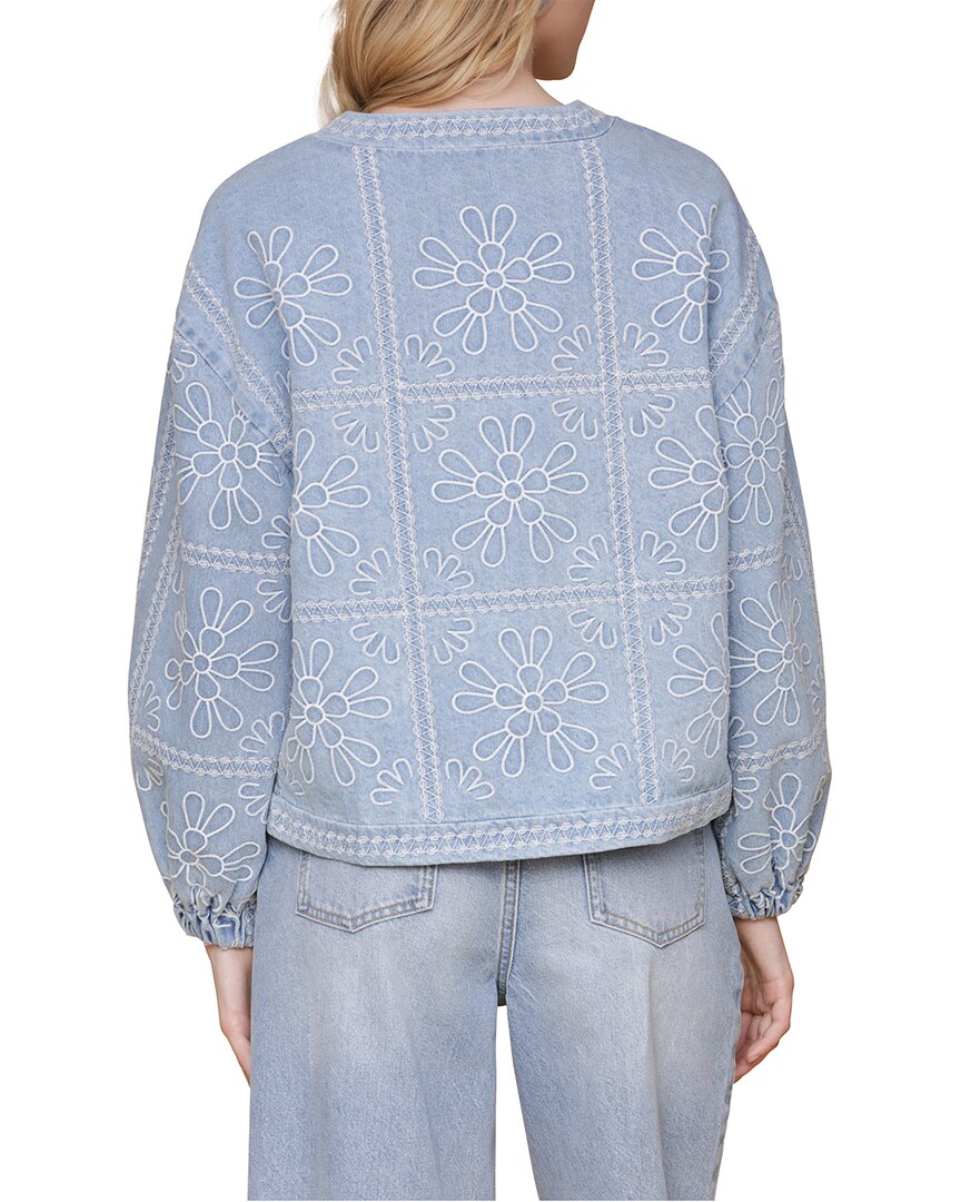 Avec Les Filles Embroidered Barn Jacket