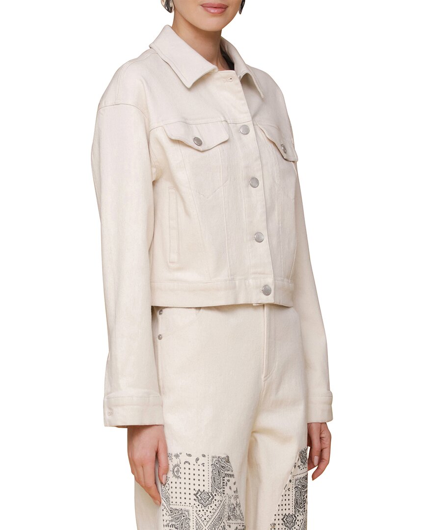 Avec Les Filles Heart Inset Trucker Jacket