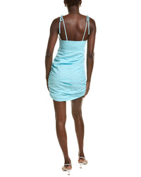 Chaser Delia Linen-Blend Mini Dress
