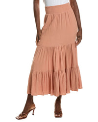 Chaser Gauze Seal Maxi Skirt