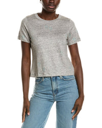 Chaser Cactus Flower Easy Linen-Blend T-Shirt