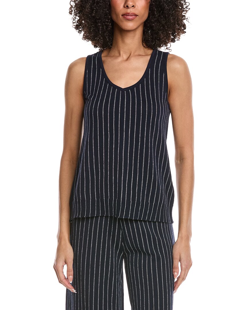 Nic+Zoe Petite Destination Stripe Knit Top