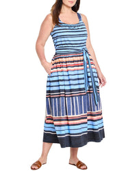 Nic+Zoe Plus Painted Peninsula Sophie Dress