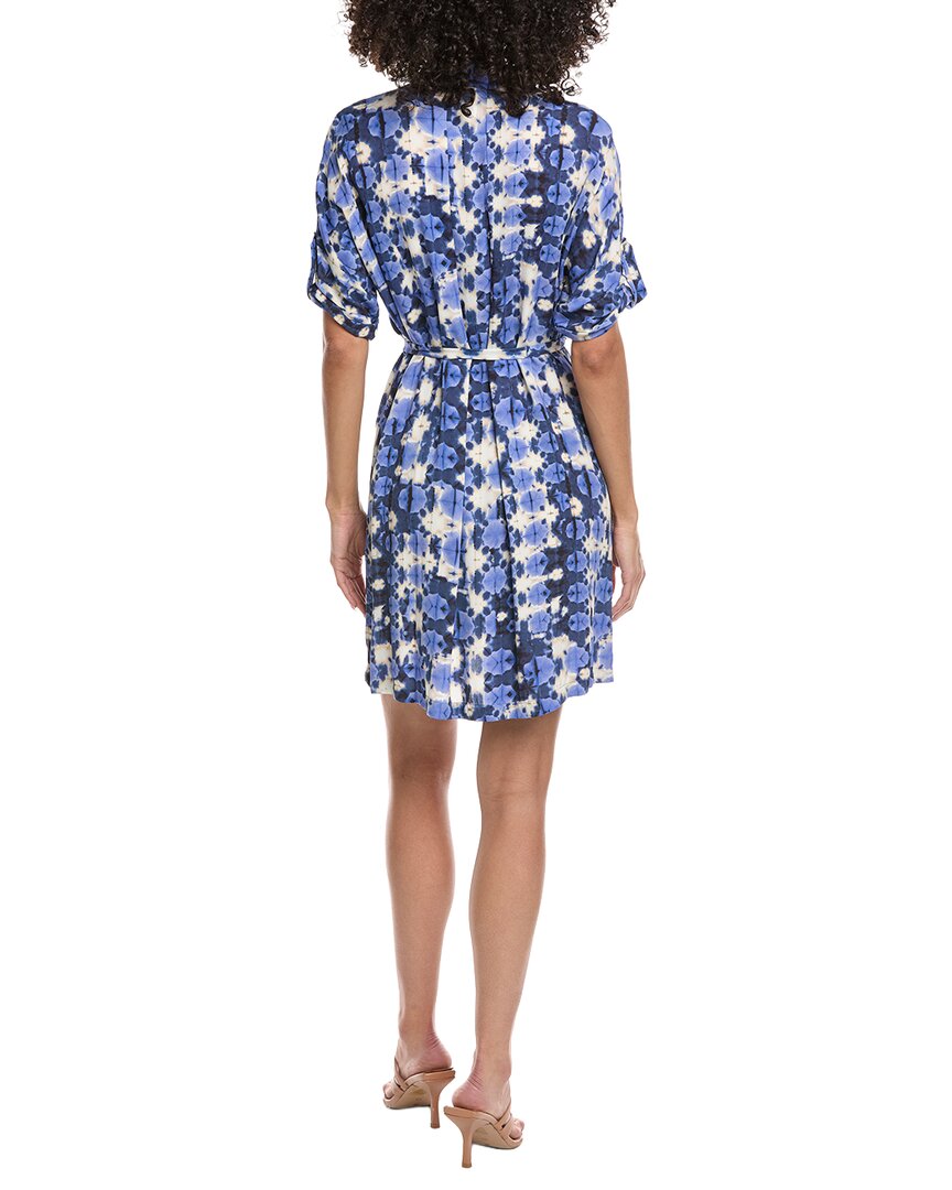 Nic+Zoe Petite Shibori Stone Belted Devon Dress