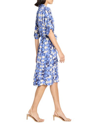 Nic+Zoe Petite Shibori Stone Belted Devon Dress