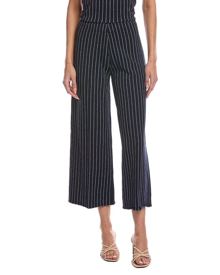 Nic+Zoe Petite Destination Stripe Wide-Leg Knit Pant