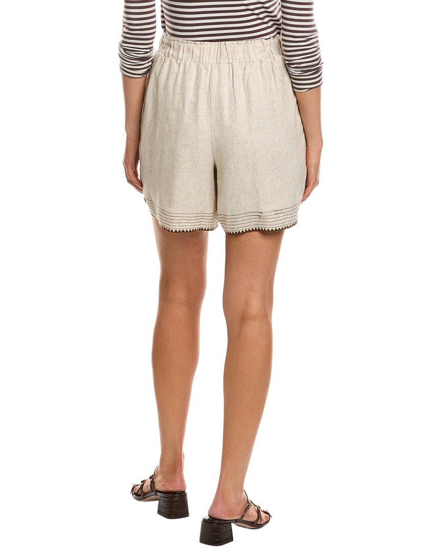 Nanette Nanette Lepore Linen-Blend Short