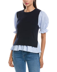 Nanette Nanette Lepore Twoffer Top
