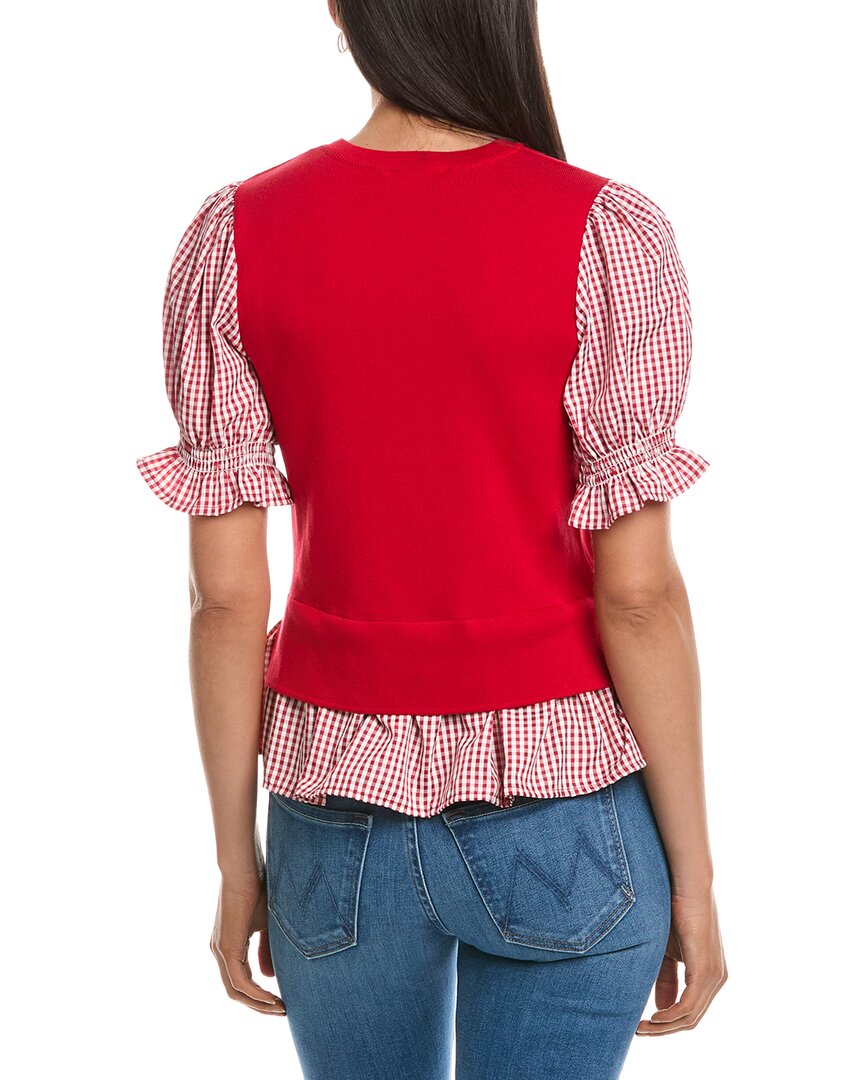 Nanette Nanette Lepore Twofer Knit Top