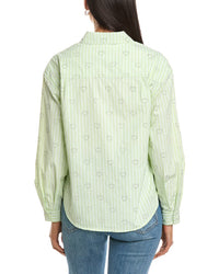 Nanette Nanette Lepore Rhinestone Hearts Shirt