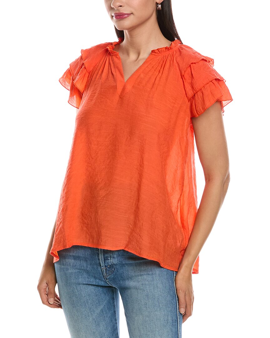 Nanette Nanette Lepore Tiered Sleeve Blouse