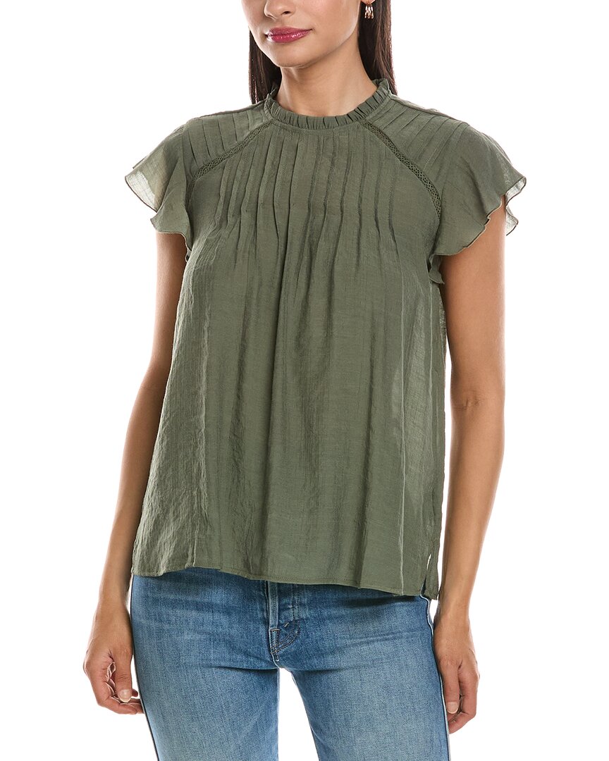 Nanette Nanette Lepore Ruffle Sleeve Blouse