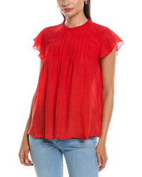 Nanette Nanette Lepore Ruffle Sleeve Blouse