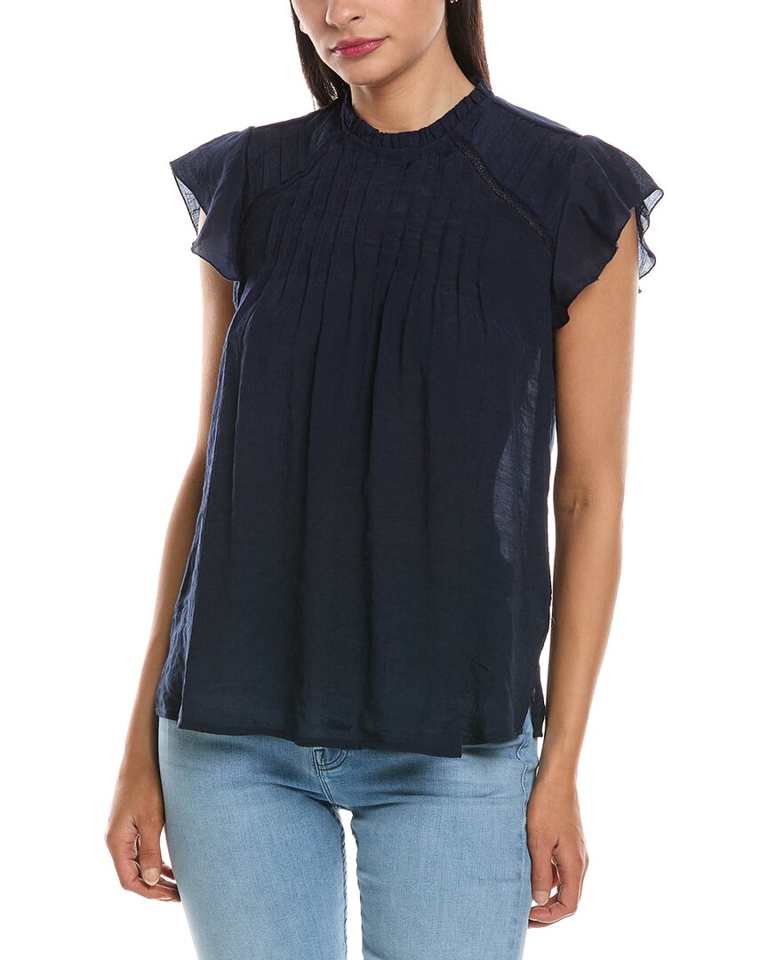 Nanette Nanette Lepore Ruffle Sleeve Blouse