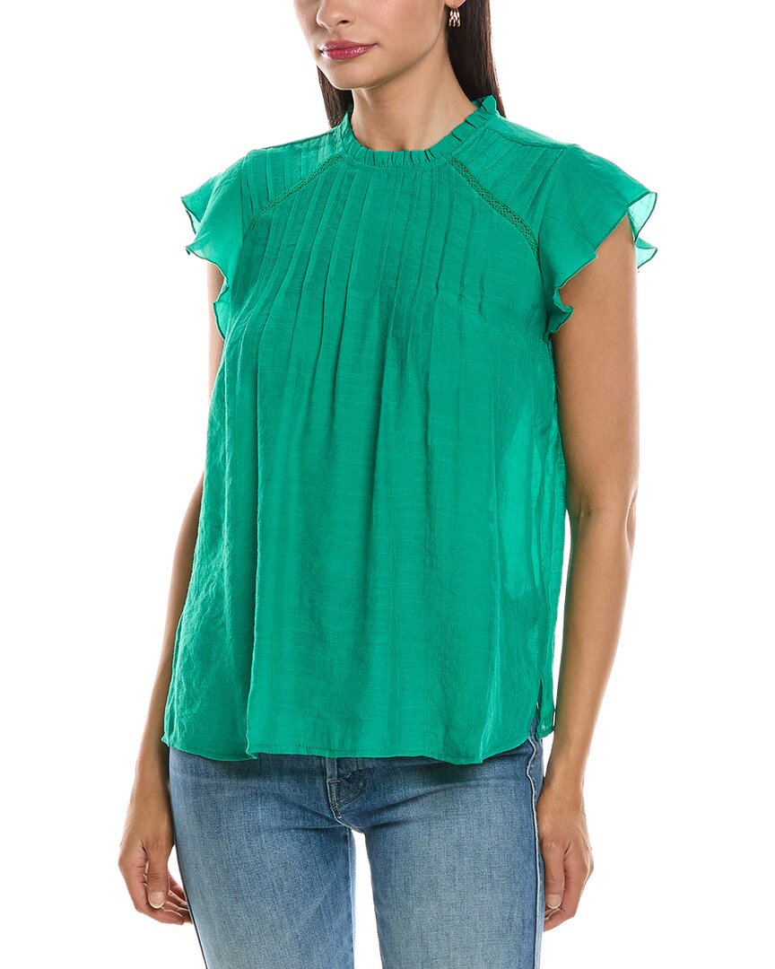 Nanette Nanette Lepore Ruffle Sleeve Blouse