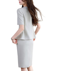 Olivia Taylor Olivia Taylor 2Pc Blazer & Skirt Set