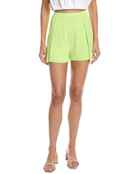 Lapointe Lightweight Pleated Short