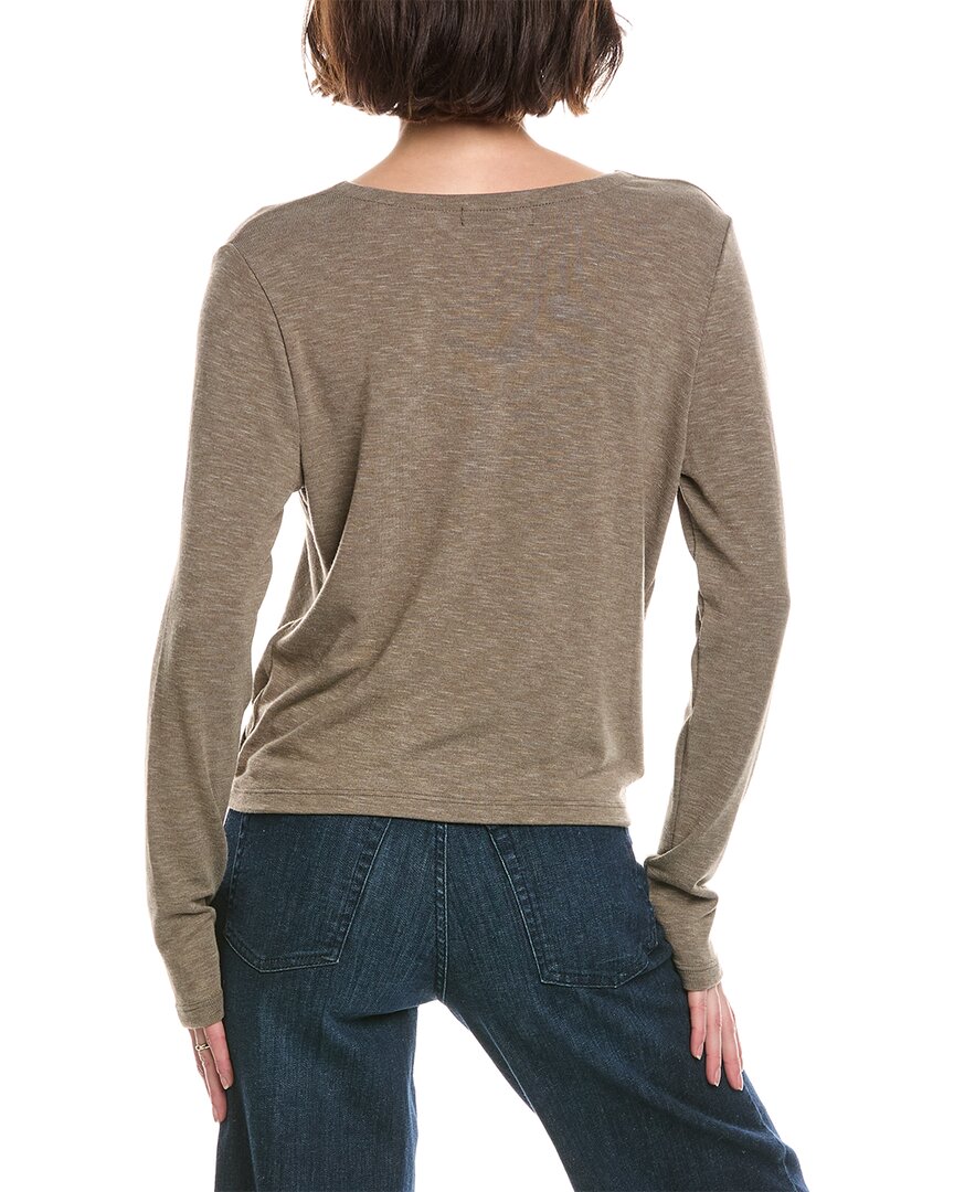 Michael Stars Janet Surplice Top