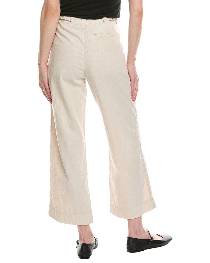 Michael Stars Geraldine Straight Leg Linen-Blend Pant