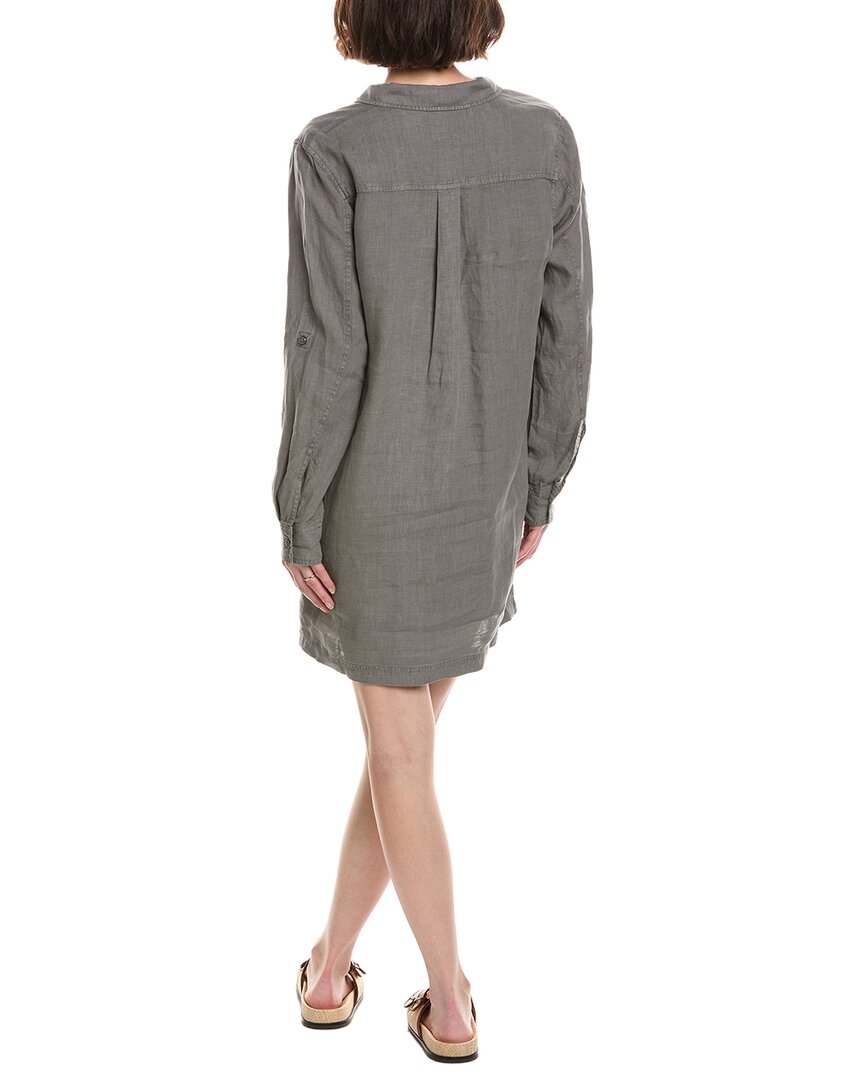 Michael Stars Eleanor Linen Utility Shirtdress