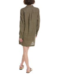 Michael Stars Eleanor Utility Linen Shirtdress