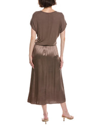 Michael Stars Siobhan Twist Front 2-In-1 Midi Dress