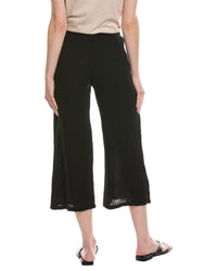 Michael Stars Petite Medina Smocked Waist Cropped