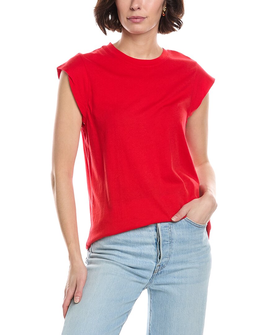 Michael Stars Joey Power Shoulder T-Shirt