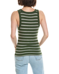 Michael Stars Maya Stripe V-Neck Tank
