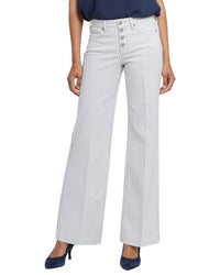 Nydj Teresa Palencia Stripe Wide Leg Jean