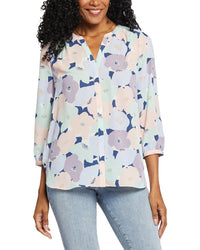 Nydj Pintuck Blouse