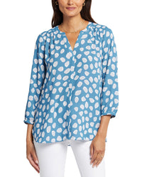 Nydj Pintuck Blouse