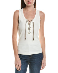 Burberry Check Trim Tank