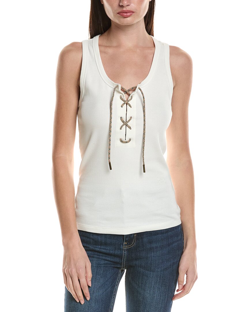 Burberry Check Trim Tank
