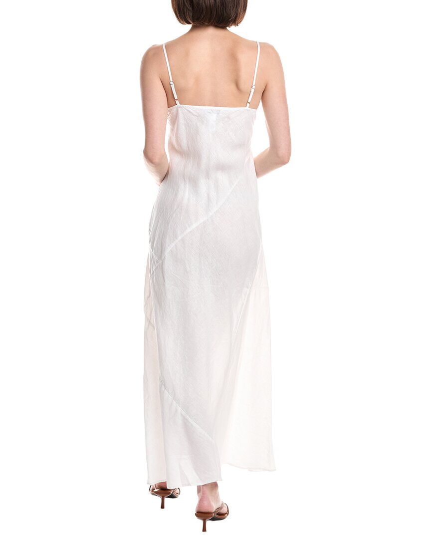 Michael Stars Cecily Patchwork Linen Midi Dress