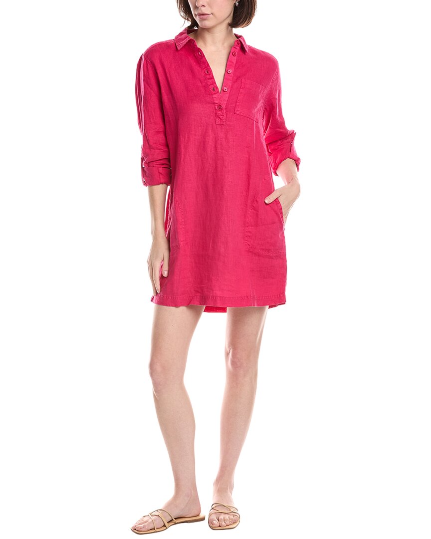 Michael Stars Eleanor Utility Linen Shirtdress