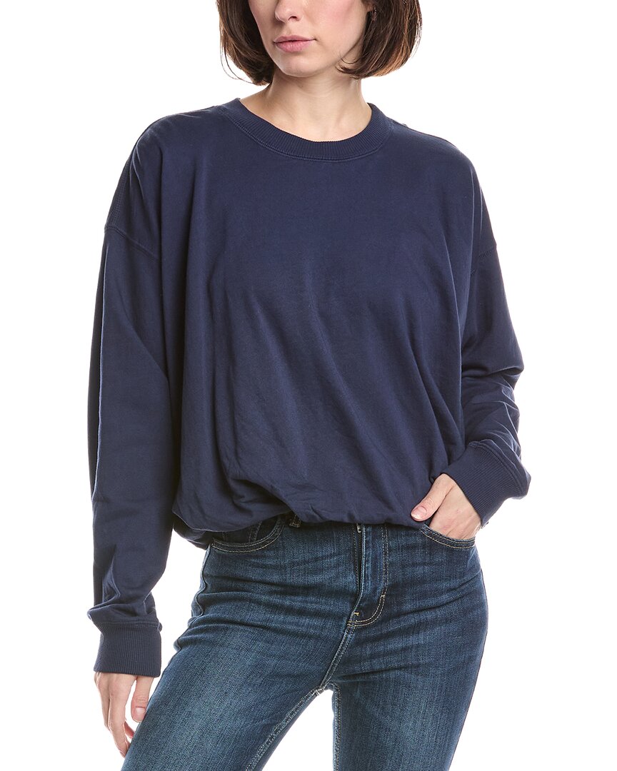 Michael Stars Mariah Bubble Hem Sweatshirt