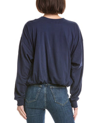 Michael Stars Mariah Bubble Hem Sweatshirt