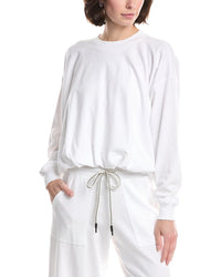 Michael Stars Mariah Bubble Hem Sweatshirt