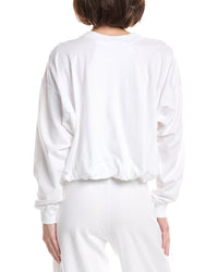 Michael Stars Mariah Bubble Hem Sweatshirt