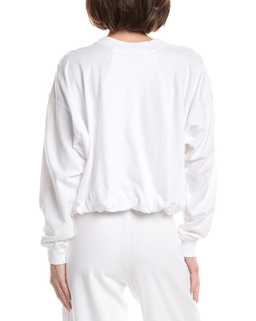 Michael Stars Mariah Bubble Hem Sweatshirt