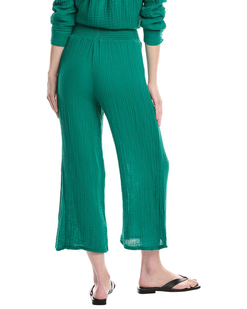Michael Stars Medina Smocked Waist Cropped Pant