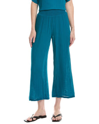Michael Stars Medina Smocked Waist Cropped Pant