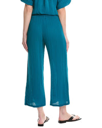 Michael Stars Medina Smocked Waist Cropped Pant