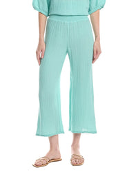 Michael Stars Medina Smocked Waist Cropped Pant