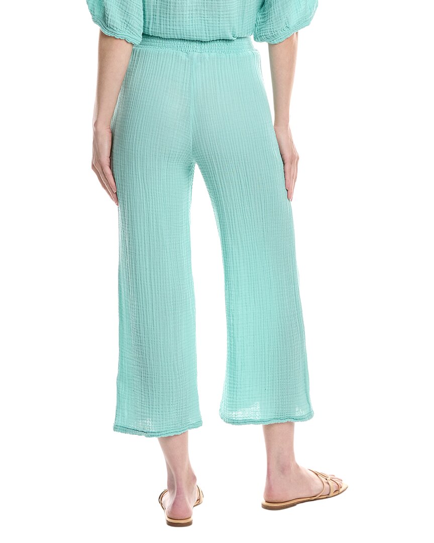 Michael Stars Medina Smocked Waist Cropped Pant